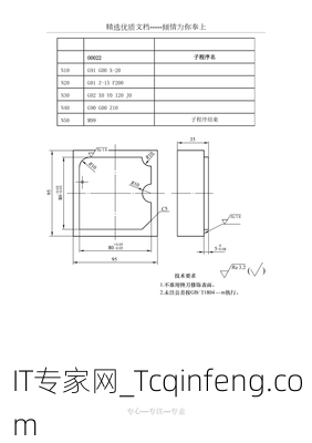 铣床100×100的编程