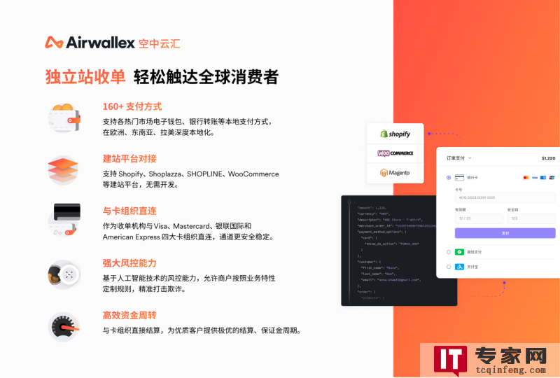 Airwallex空中云汇：全球跨境支付收款平台列表